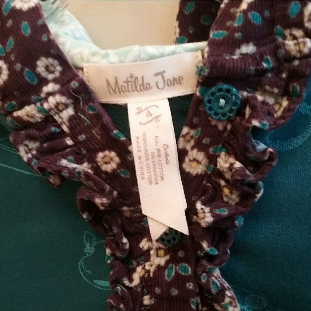 MATILDA JANE HOODED TOP. SIZE 4‎ - Picture 3 of 3